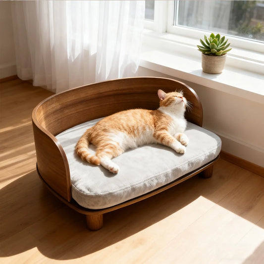BORWART CN Elevated Pet Sofa Bed For Dogs And Cats