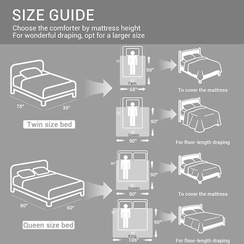 SHEREST Cooling Comforter Lightweight Summer Quilt
