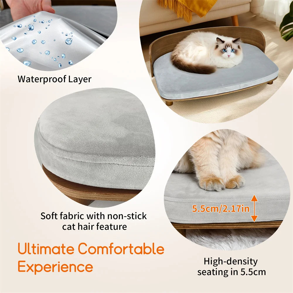 BORWART CN Elevated Pet Sofa Bed For Dogs And Cats