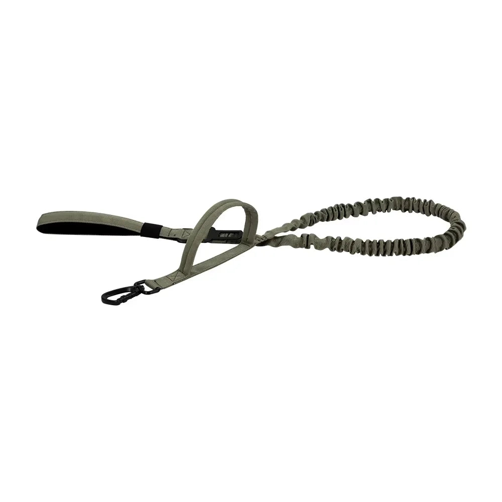 Military Dog Leash With Dual Handles And Quick Release