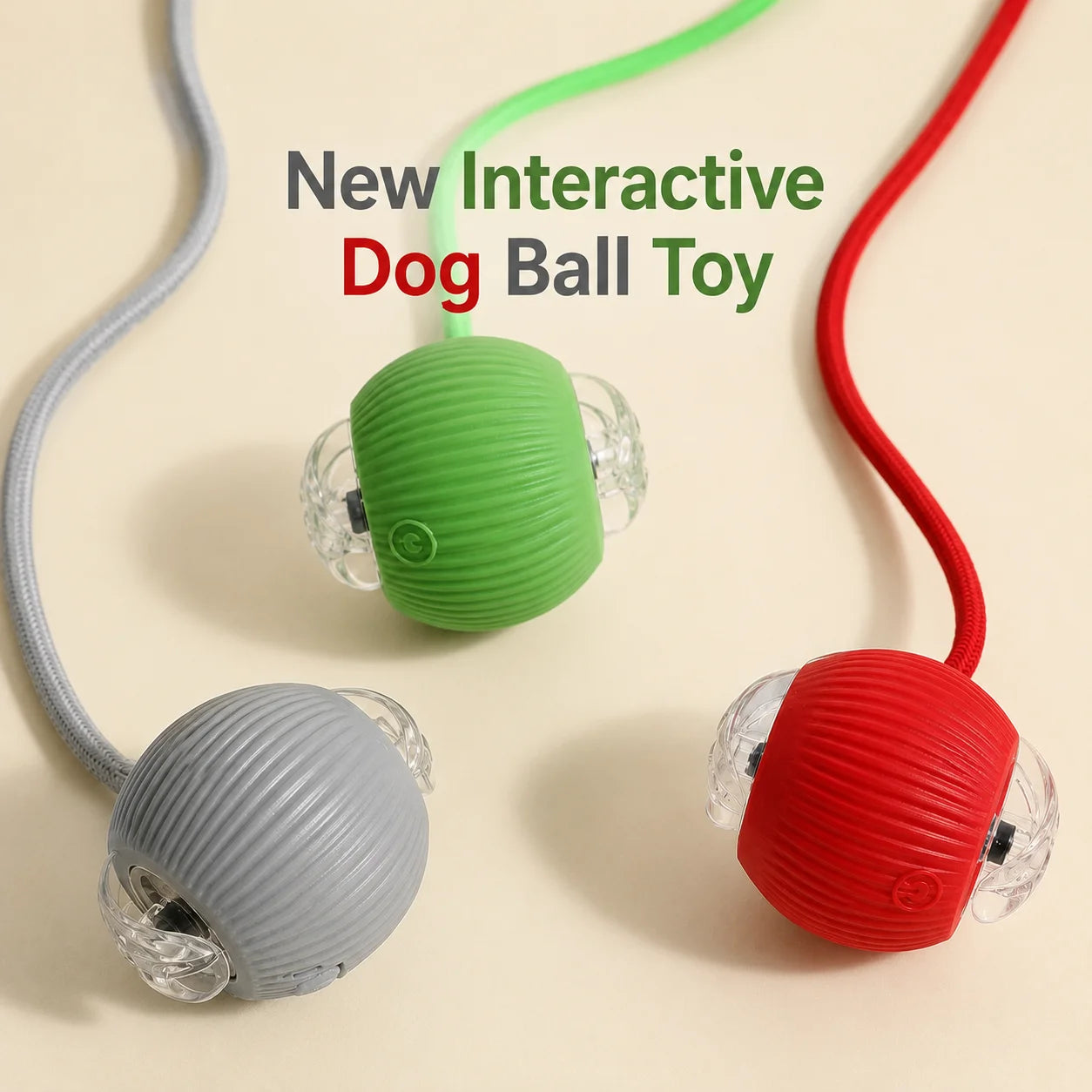 Smart Automatic Rolling Dog Ball Toy Rechargeable