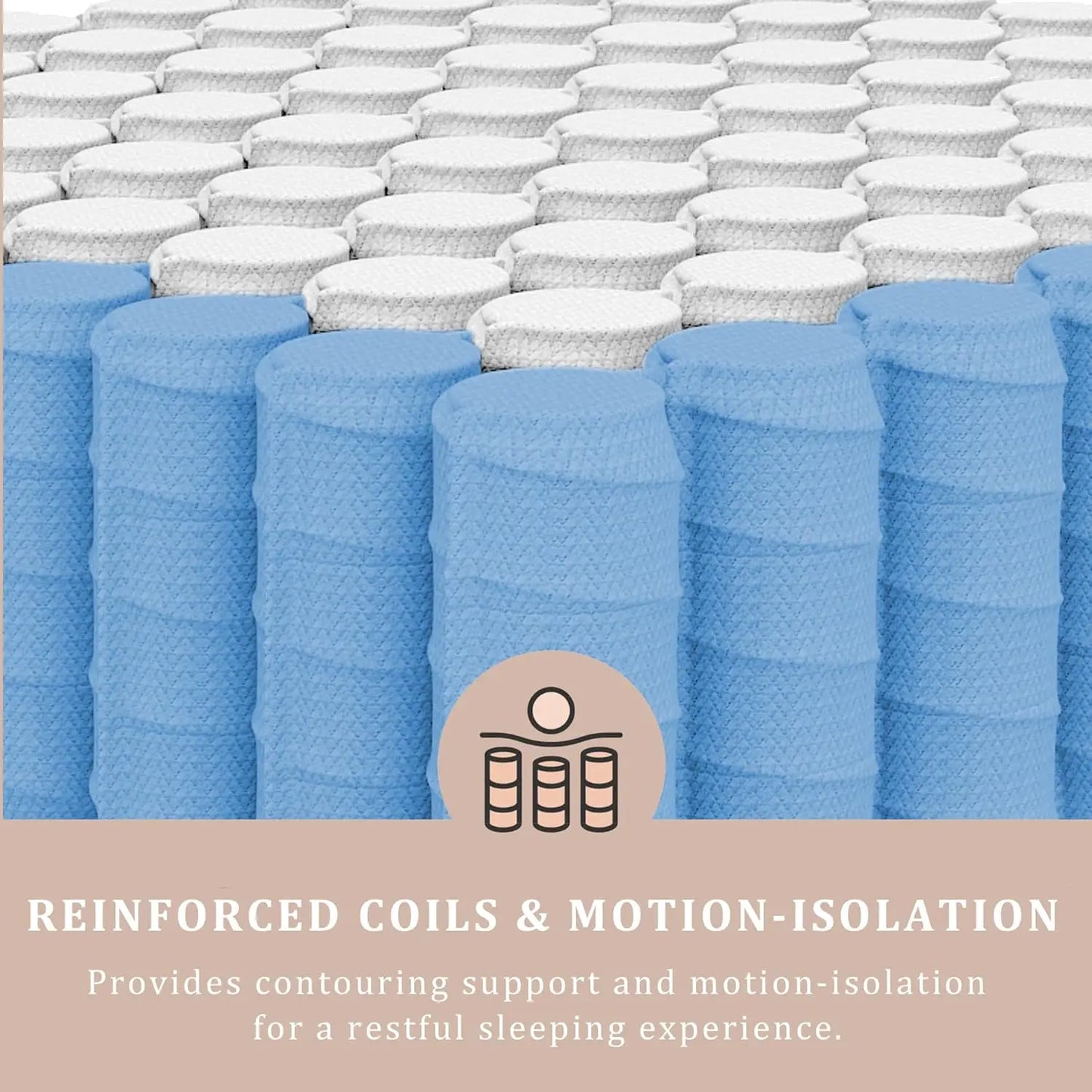 BedStory Hybrid Gel Memory Foam Mattress