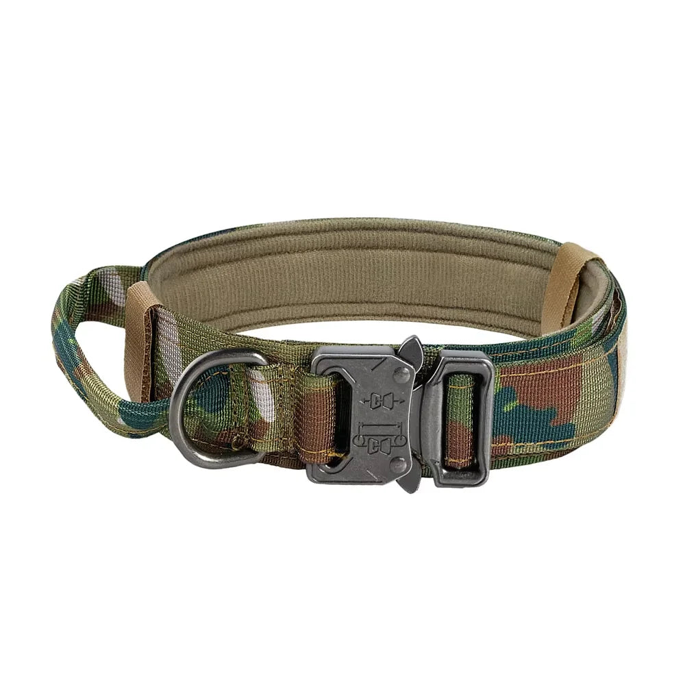 Adjustable Nylon Dog Training Collar And Leash With Handle